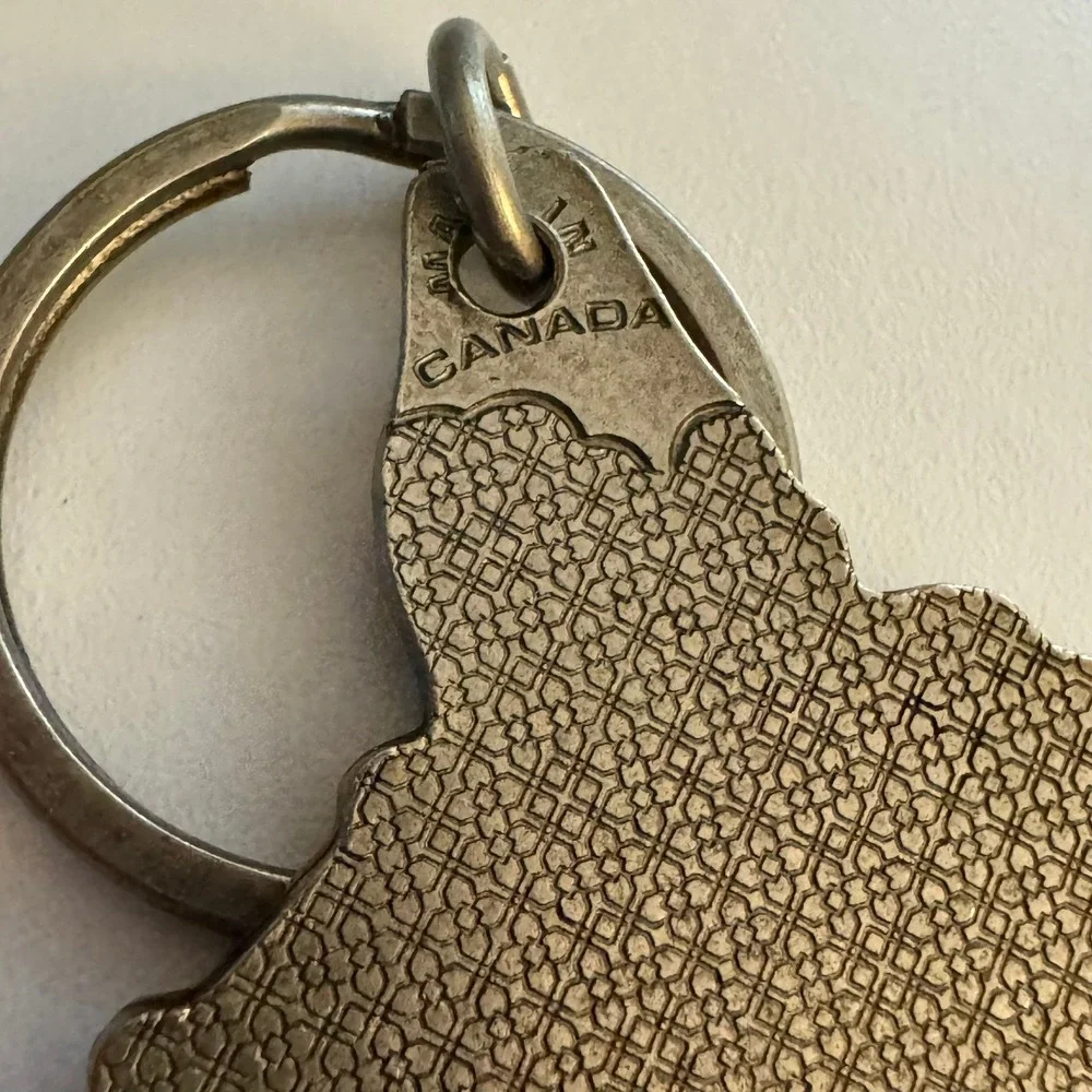 North Dakota Souvenir Keychain Cowboy Hat Boots Rodeo‎ Collectible USA Travel